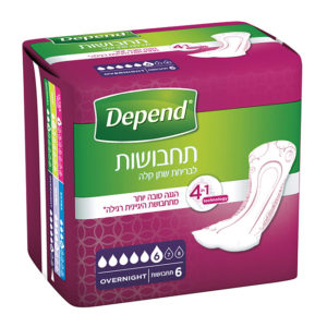 תחבושת לנשים לבריחת שתן